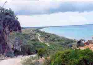 Bajada a Bahia de las Aguilas, PN Jaragua